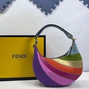 FENDI Fendigraphy Hobo Bag